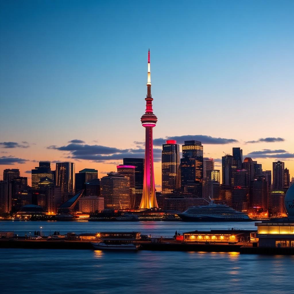 Auckland skyline, New Zealand