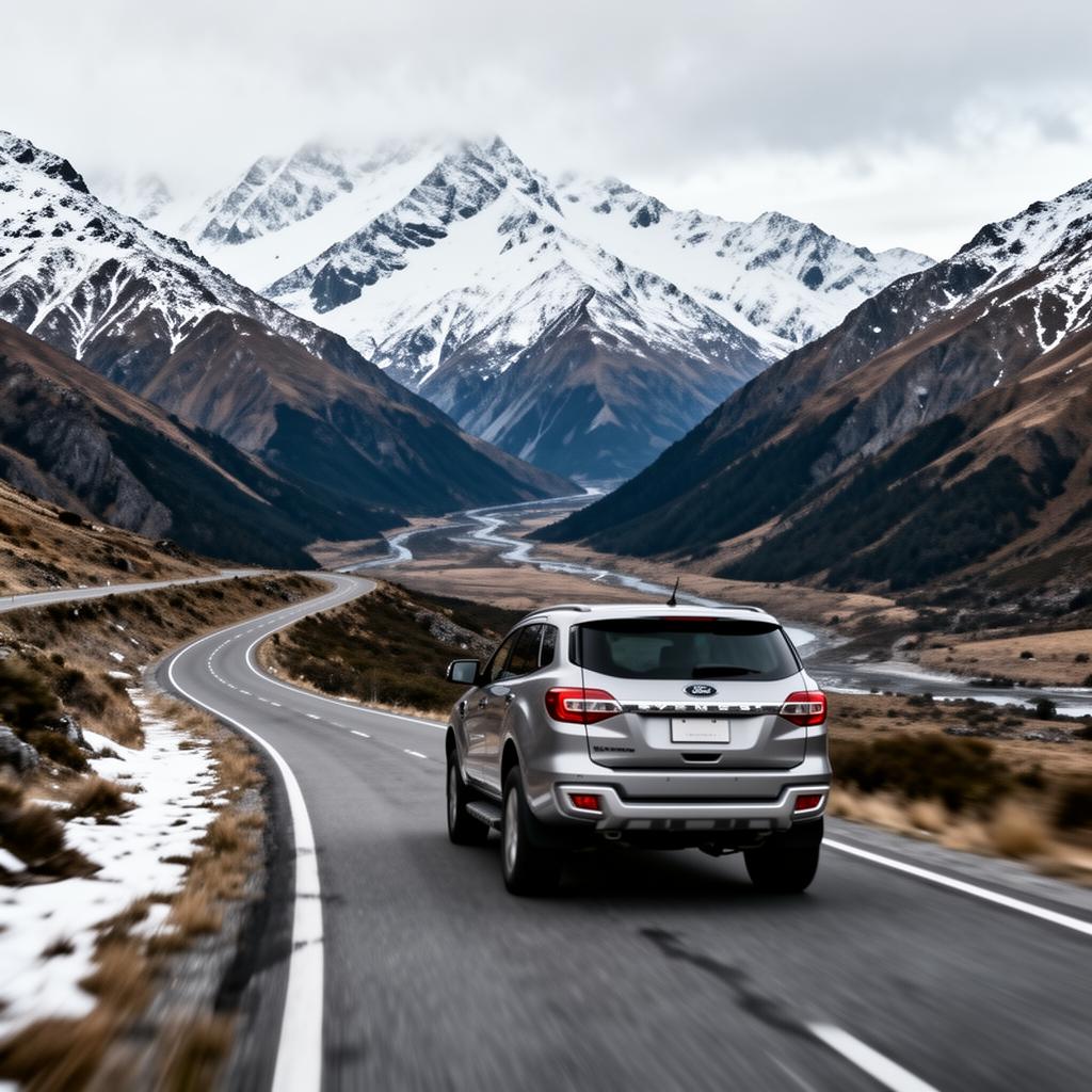 Ford Everest on NZ Roads