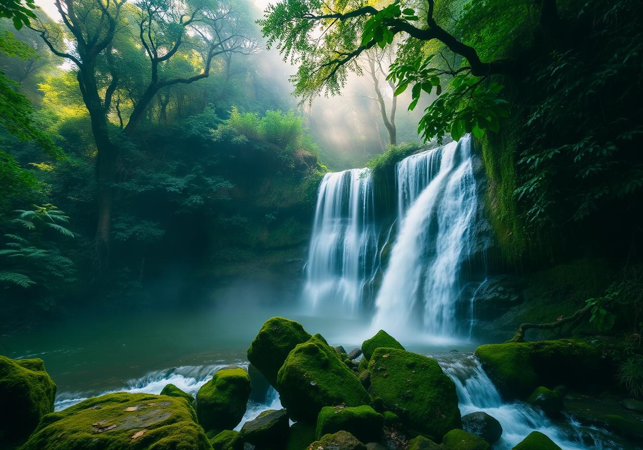 Sathodi Waterfalls in the Western Ghats